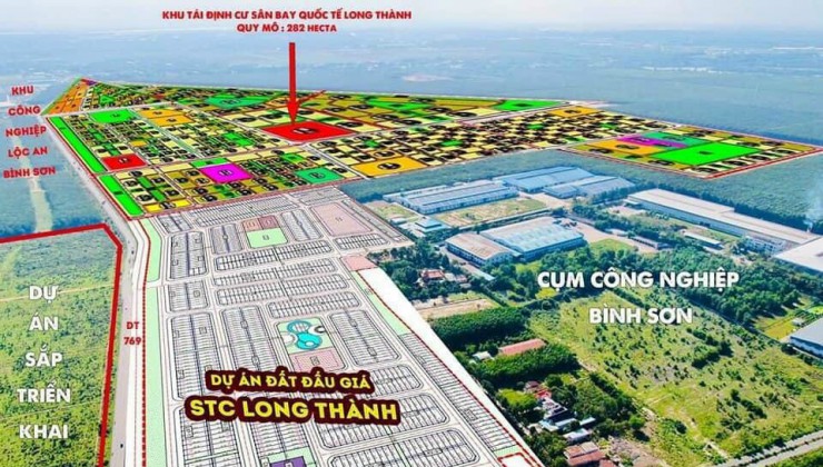 Đất nền STC Long Thành - Đồng Nai siêu hơi cho nhà đầu tư