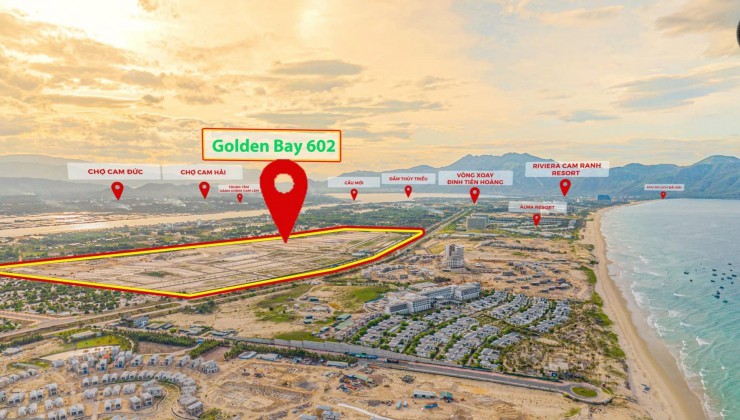 Bán nền D5-2 dự án golden bay cam ranh vị trí đẹp giá đầu tư