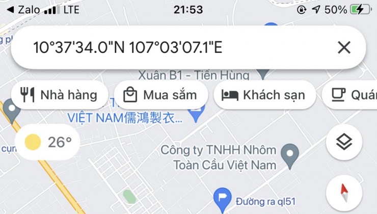 Nhà 2 mặt tiền, 9PN, cách QL51 (50m) phường Mỹ Xuân, Thị Xã Phú Mỹ, Bà Rịa