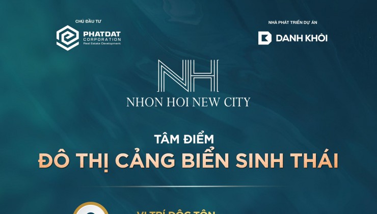 Đất Nền Ven Biển Quy Nhơn gần Khu du lịch Kỳ Co Eo Gió