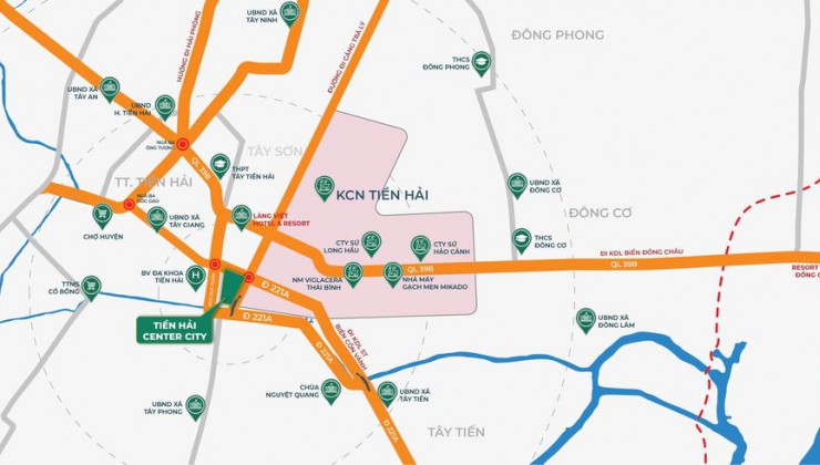 Chỉ từ 20 triệu/m2 sở hữu siêu phẩm đất nền tại trung tâm Tiền Hải