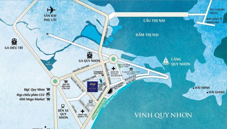 Bán căn hộ cao cấp The Sailing Quy Nhơn – Độc nhất tại trung tâm TP Biển
