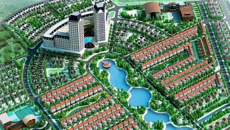 Cần bán gấp 400m2 đất xây biệt thự Vườn Cam Vinapol Vân Canh giá cực rẻ