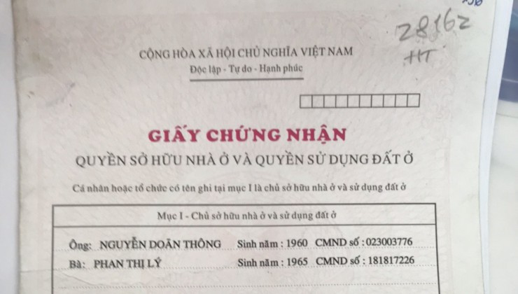 Nhà cấp 4 MT Nguyễn Ảnh Thủ, P.Hiệp Thành, Q12. DT 5x35, giá 13.5 tỷ. Lh:0906328666