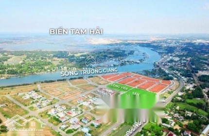 BÁN ĐẤT CHU LAI-NÚI THÀNH, LÔ GÓC VEN SÔNG VƯỢNG KHÍ-TÀI LỘC GIÁ CHỈ 9,9TR