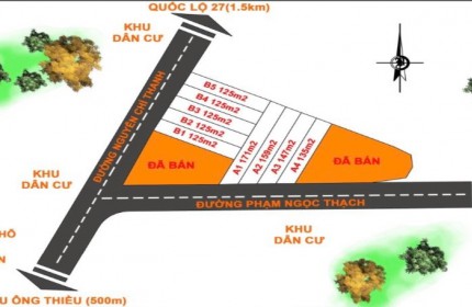 Bán Gấp Lô Đất mặt tiền đường nhựa - Ven Đà Lạt,Dt 150m2 ,Giá Chỉ 1.3 tỷ