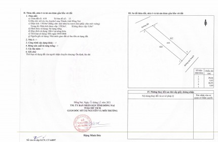 Đất nền Long Thành giá đầu tư, siêu rẻ, lợi nhuận cao, hot nhất khu vực.