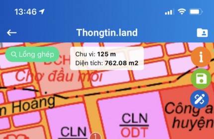 Đất mặt tiền đường Lê Duẩn full thổ cư. Giá 23tr/m2