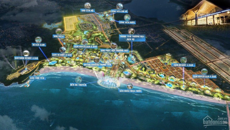 Thành phố Biển KN Paradise - cạnh sân bay quốc tế Cam Ranh giá đất chỉ từ 26tr/m2 LH 0917678685