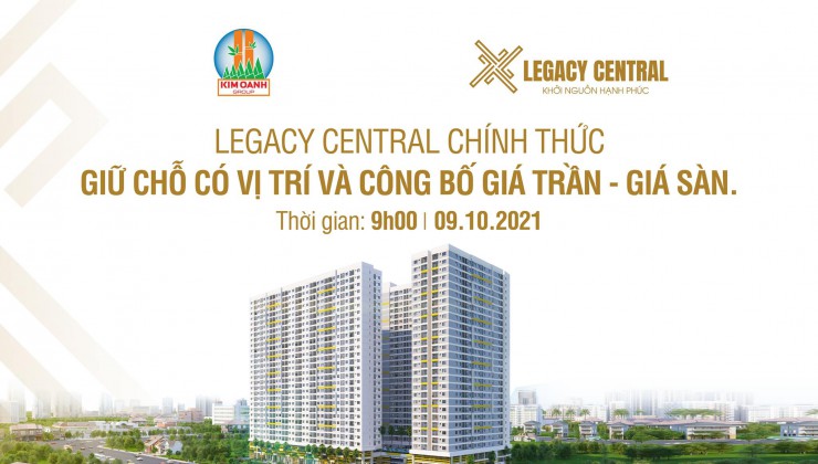 căn hộ khơi nguồn hạnh phúc Legacy central ,đường Thuận Giao 25 TP .Thuận An