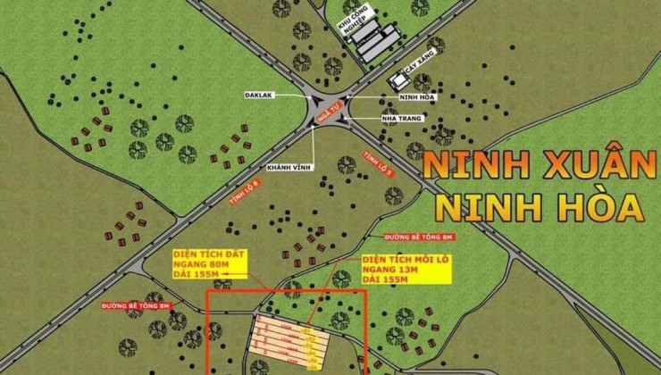 Cần bán 2000m2 đất chính chủ Tân Sơn, Ninh Xuân, Ninh Hoà, Khánh Hoà