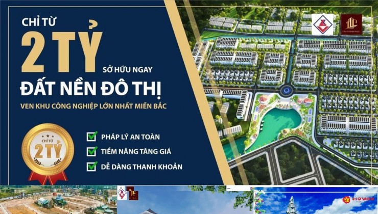 Bán đất nền tại Xuân Lâm Riverside ven KCN Lớn nhất 9500 ha