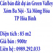 Cần bán đất dự án Green Valley Mông Hoá Hoà Bình