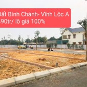 Cần bán lô đất mặt tiền đường nhựa oto quay đầu Vĩnh Lộc A 4x10.2 giá 530tr