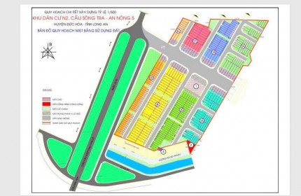 Khu Đô Thị An Nông 5, Trung Tâm Thị Trấn Đức Hòa, Long An 0979.79.79.69