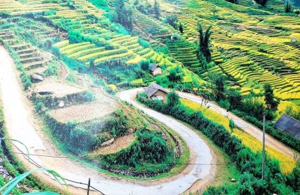 BÁN ĐẤT TẢ PHÌN-SAPA ĐÓN SÓNG SÂN BAY,DU LỊCH QUỐC GIA PHÙ HỢP LÀM HOMESTAY