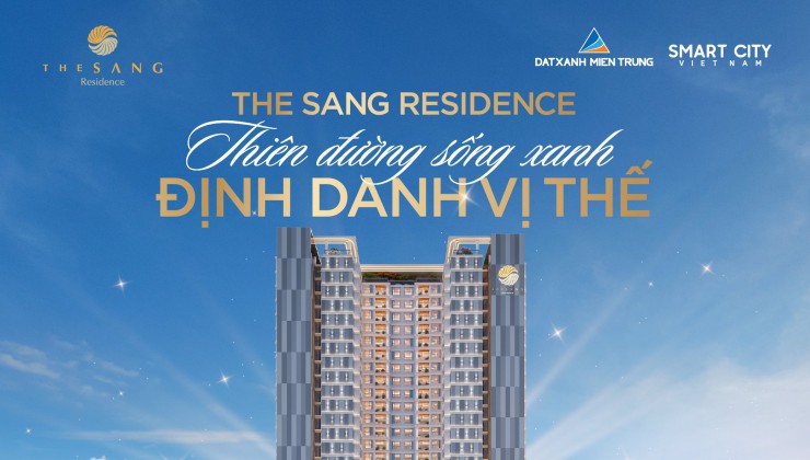 The Sang Residence - Căn 2PN + 1 82M2 view Biển Mỹ Khê giá 4Tỷ3