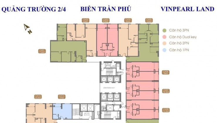 Siêu phẩm căn hộ cao cấp ngay trung tâm TP Nha Trang chỉ với 45tr/m2