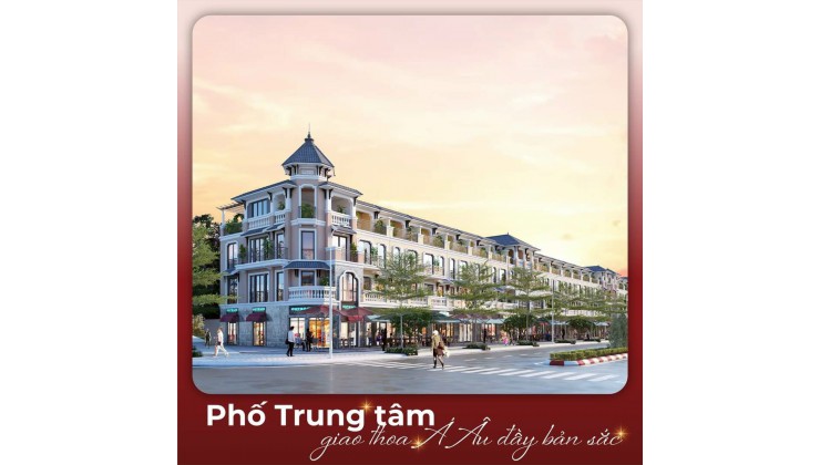 Mở bán shophouse của vingroup đầu đường 3/2 Thị Trấn Hậu Nghĩa Long an.