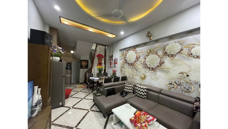 Bán nhà ngõ 76 Vĩnh Hưng, Hoàng Mai 5 Tầng lô góc 3 thoáng nội thất đẹp giá hơn chỉ hơn 3 tỷ