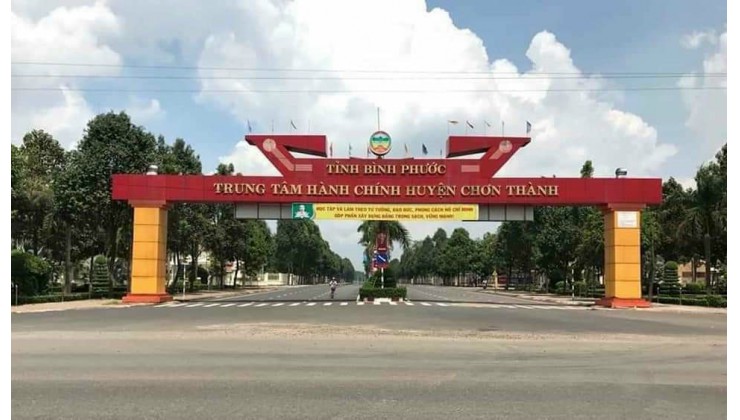 Sở hữu ngay 200m2 đất thổ cư gần Chợ Minh Lập- Huyện Chơn Thành