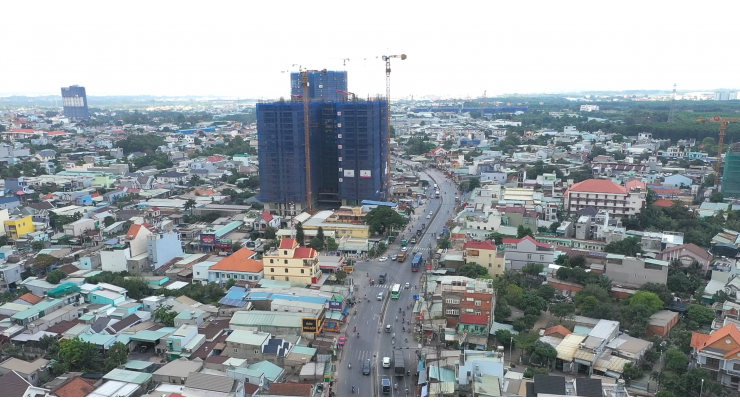 Căn hộ mang giá trị vàng nằm ngay tâm điểm của thành phố Dĩ An