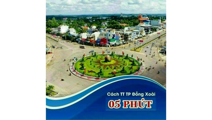 Cần bán lô đất 1000m2 ngay trung tâm thành phố Đồng Xoài Bình Phước