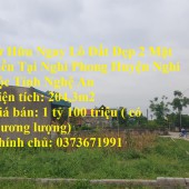 Sở Hữu Ngay Lô Đất Đẹp 2 Mặt Tiền Tại Nghi Phong Huyện Nghi Lộc Tỉnh Nghệ An