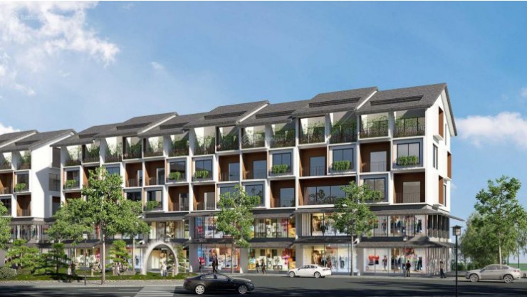 Quỹ ngoại giao shophouse 3 mặt tiền trục đại lộ 46m - Sun Onsen Quảng Xương, Thanh Hóa