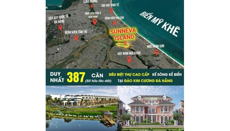 Sunneva Island - Biệt thự Đảo Kim Cương Đà Nẵng