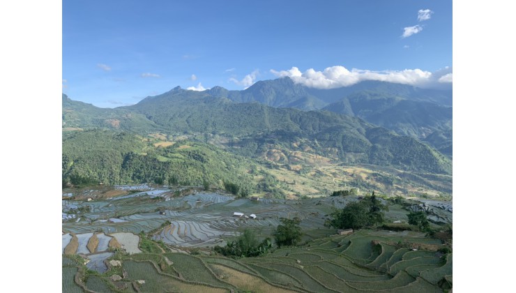 Bán đất Sa Pa 2 khai thác du lịch dịch vụ view thung lũng, Săn Mây mộng mơ, cafe Thiên Đường Y Tý