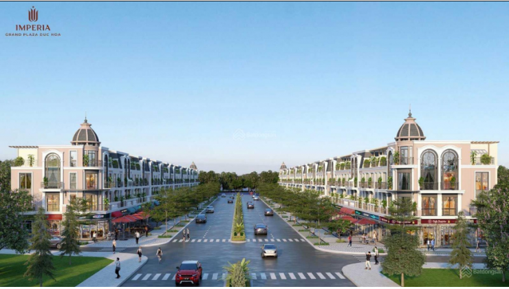 Dự án Shophouse cao cấp duy nhất tại tỉnh Long An, vị trí trung tâm hành chính tp Đức Hòa