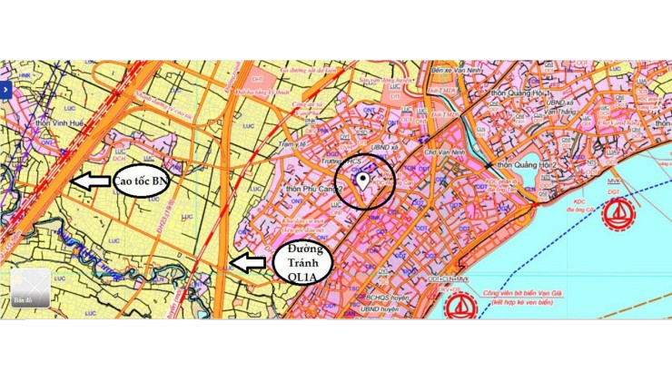 Chủ kẹt tiền bán gấp 3 lô tại trung tâm thị trấn Vạn Giã, đón sóng quy hoạch hạ tầng Bắc Vân Phong