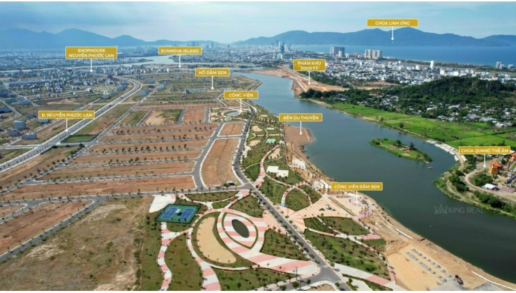 Đất nền khu đô thị Nam Hòa Xuân giá từ 1,5 tỷ - tập đoàn Sun Group - CK 8%
