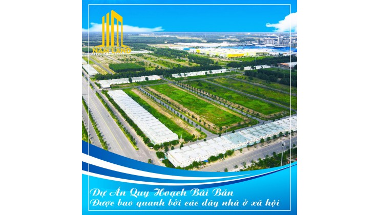 Bán đất tái định cư Becamex Bàu Bàng giá F0 ngay tuyến dg Tạo Lực 64m