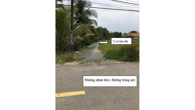Sở Hữu Ngay Đất Thổ Cư Vị Trí Đẹp Tại: Xã Trung An, Huyện Củ Chi,  TP Hồ Chí Minh