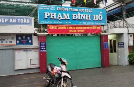 MẶT TIỀN QUẬN 6 - KINH DOANH ĐÔNG ĐÚC - GIÁP QUẬN 5 - ĐANG CÓ DÒNG TIỀN CHO THUÊ chỉ 20 tỷ