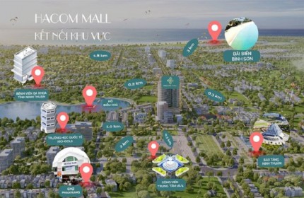 Hacom Mall Ninh Thuận – Phân Khúc Nhà Mặt Phố Ngay Biển