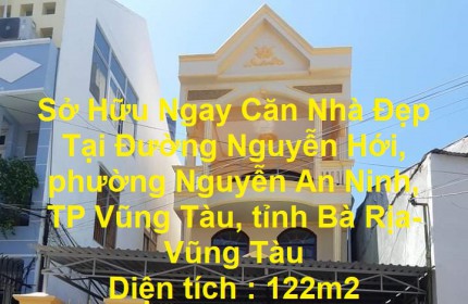 Sở Hữu Ngay Căn Nhà Đẹp Tại TP Vũng Tàu, tỉnh Bà Rịa- Vũng Tàu