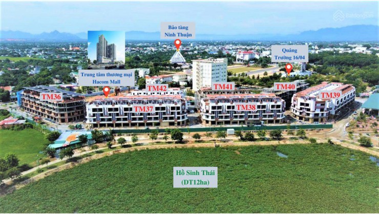 Hacom Mall, Đất vàng thành phố biển view hồ trung tâm TP. Phan Rang - Tháp Chàm Ninh Thuận