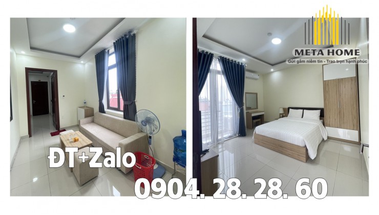 Cho thuê căn hộ tách bếp cực sịn tại Văn Cao, Hải An ĐT+ZALO 0904282860