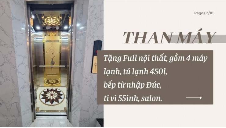 NHÀ PHỐ CITYLAND GÒ VẤP ,ĐƯỜNG 6M .5 TẦNG, THANG MÁY FULL NỘI THẤT XỊN SÒ. Giá 13.8ty