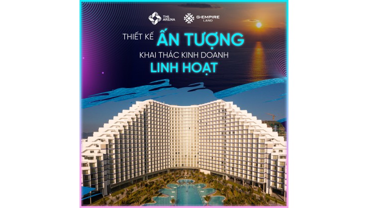 Bán căn hộ 100% view biển Bãi Dài - Cam Ranh chỉ từ 1 tỷ full nội thất