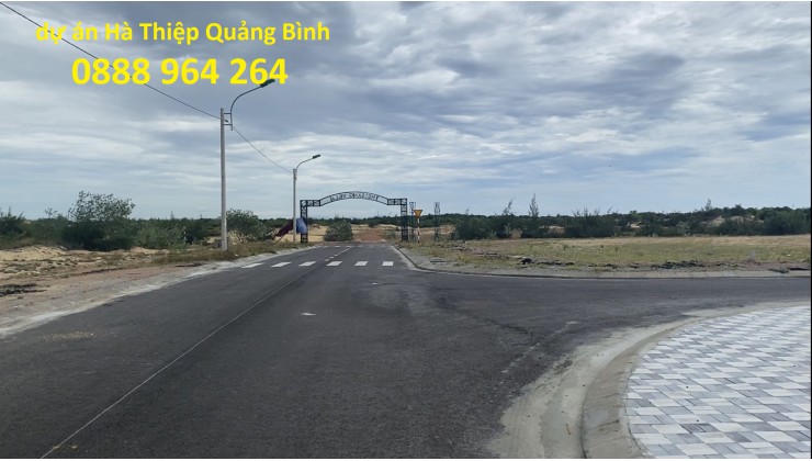 bán đất dự án Hà Thiệp Võ Ninh Quảng Bình, đường thảm nhựa, 375m2 giá 2 tỷ xxx, giá rẻ nhất dự án, LH 0888964264