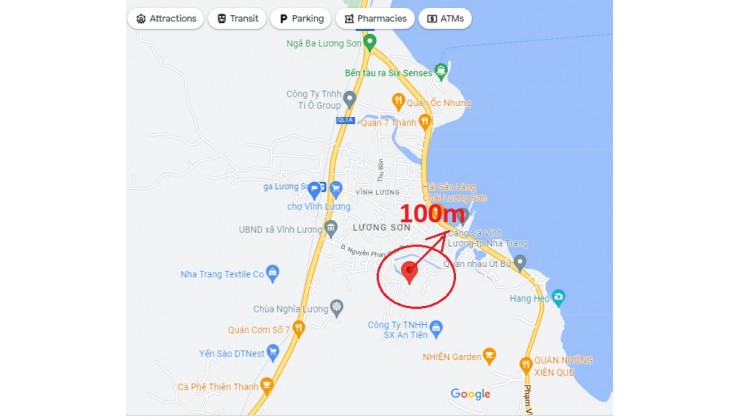 [KẸT TIỀN] bán gấp 135m2 CLN mặt đường gần biển Tp Nha Trang