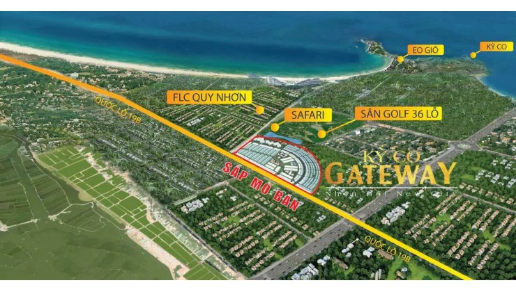 Kỳ Co Gate Way Quy Nhơn - Sở hữu 7 con phố Hàn Quốc - Gía đầu tư chỉ 1064 triệu ( 80m2 ) - 1764 triệu ( 126m2 )