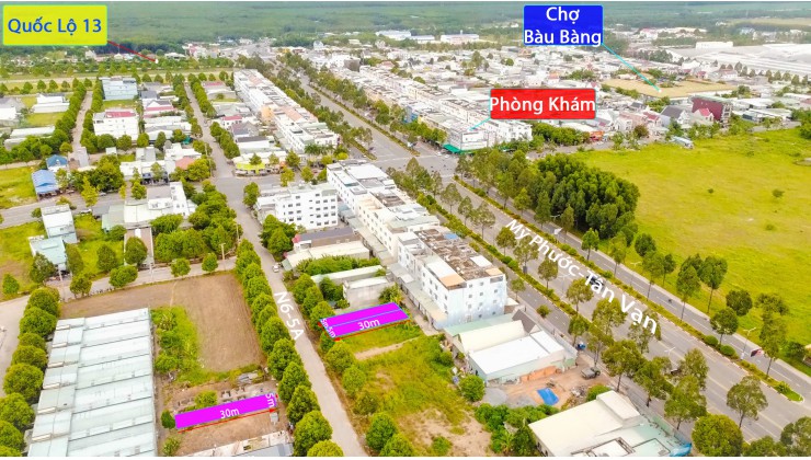 Mua bán đất trung tâm hành chính Bàu Bàng tỉnh Bình Dương 7/2022