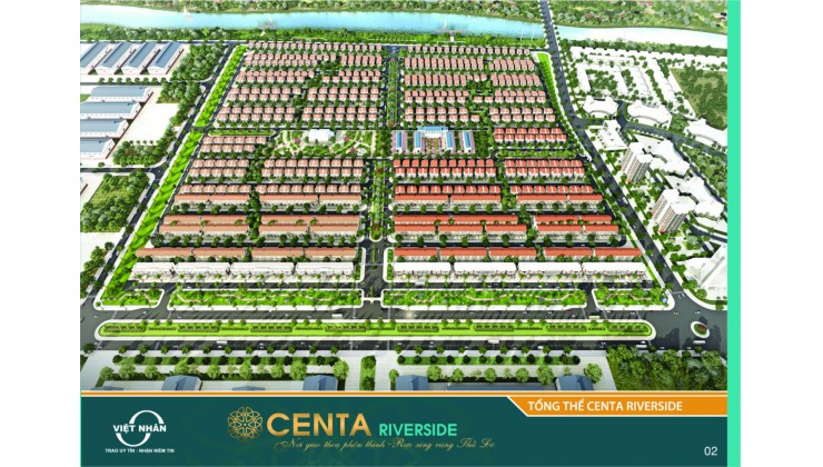 Công ty Việt Nhân thông báo bán căn Shophouse diện tích lớn tại dự án Centa Riverside, Từ Sơn, Bắc Ninh
