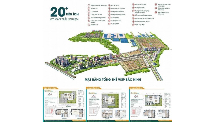 Bán biệt thự song lập dự án Centa Riverside Từ Sơn 180m2, giá 10,3 tỷ, sổ hồng lâu dài