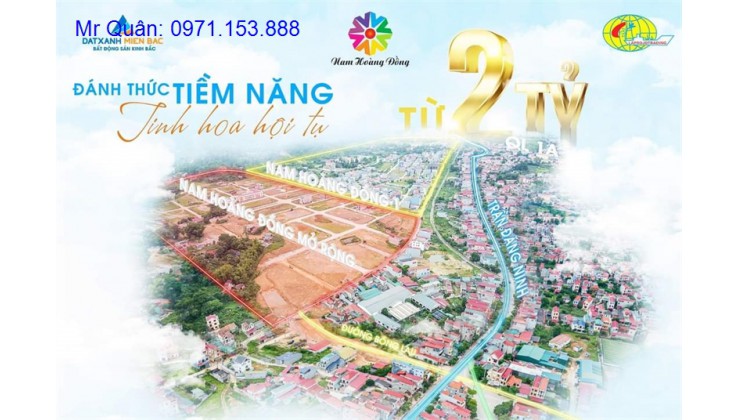 Mở bán đợt 1 Dự án KDT Nam Hoàng Đồng - Lạng Sơn